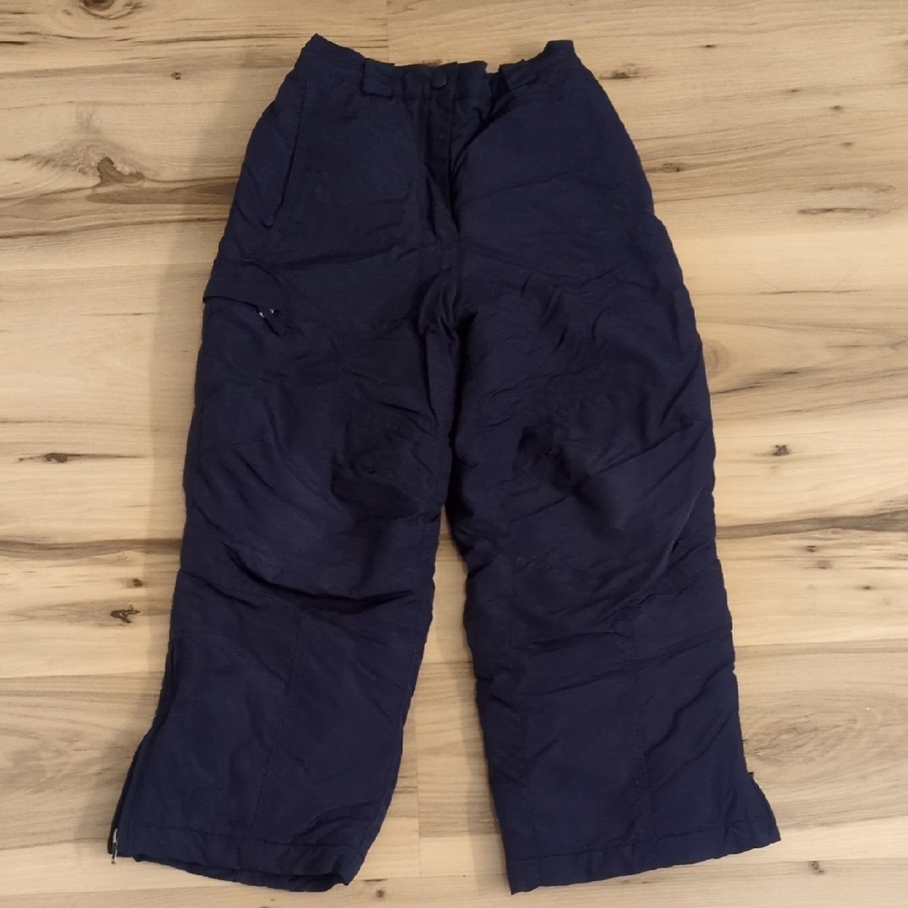 EUC L.L. Bean Kids Snow Pants Navy Size 6/7